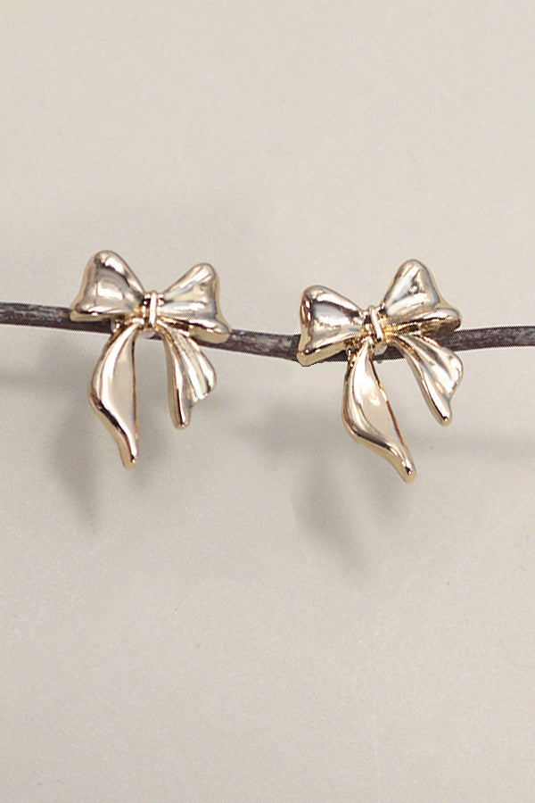 Bow Stud Earrings